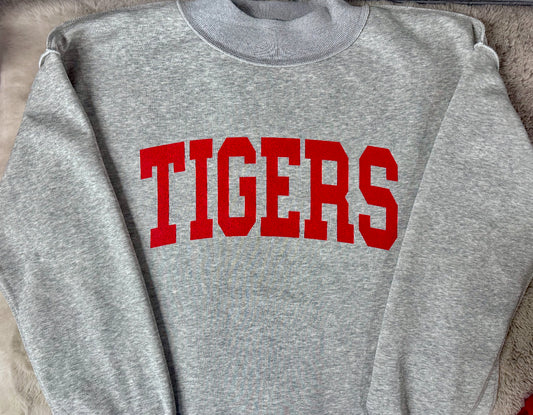 PRE-ORDER:  Blounstown Tigers | Mock Neck Reversible Sweatshirts