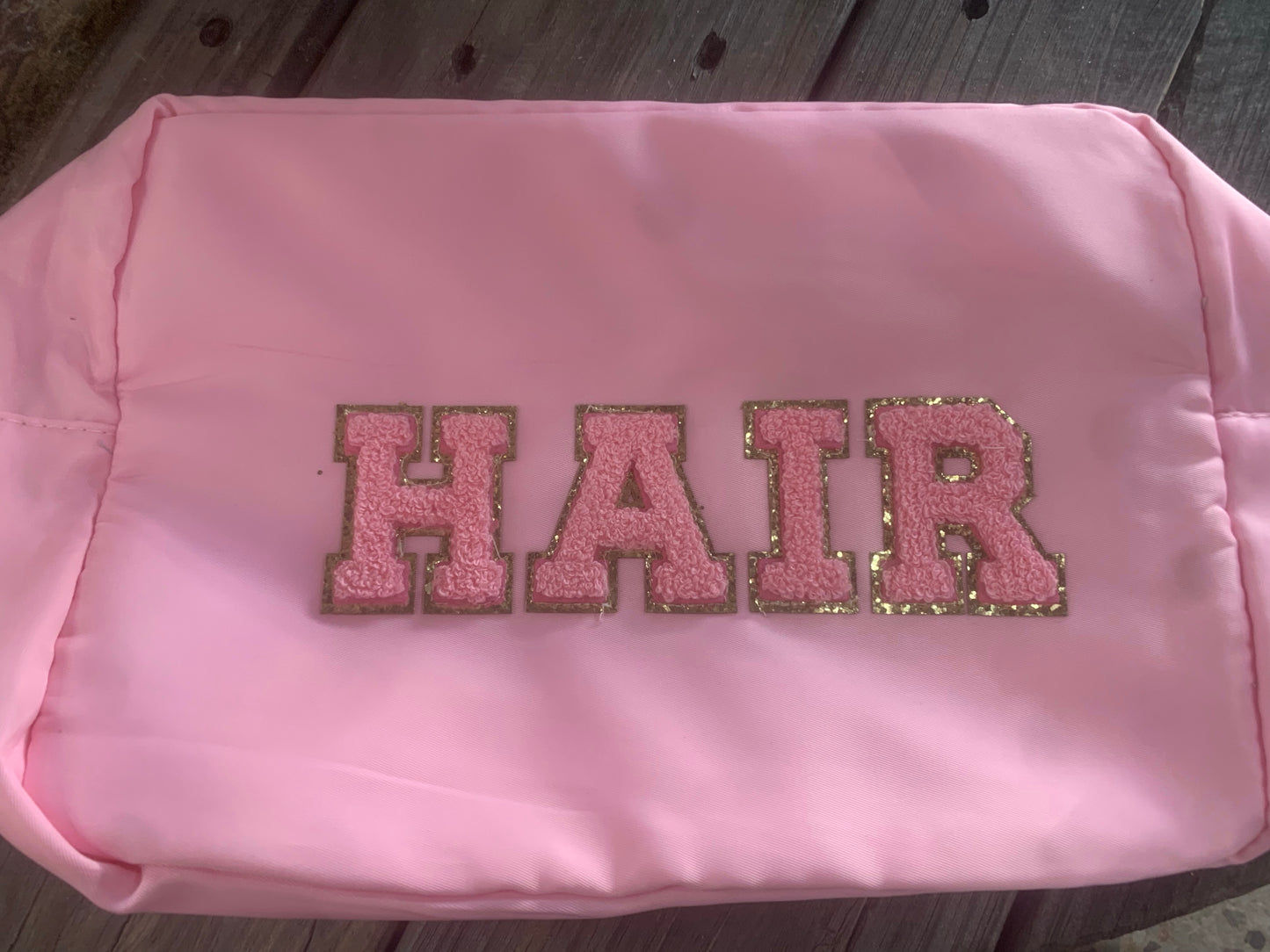 Hair Varsity Letters Nylon Bag