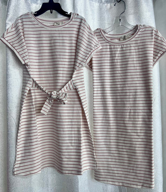 Striped T-Shirt Dress