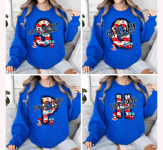 CUSTOM • DR SEUSS | SCHOOL NAME