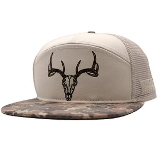 WILDGAME 7 Panel Camo Bill Mount Hat (H-W-41)