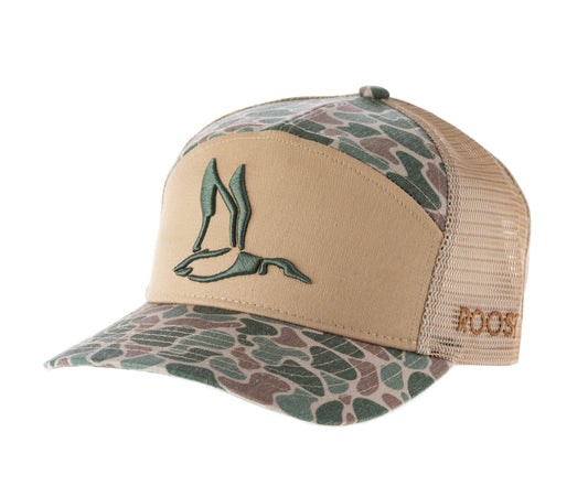 Roost 7 Panel 3D Puff Duck Logo (RH-R-1)