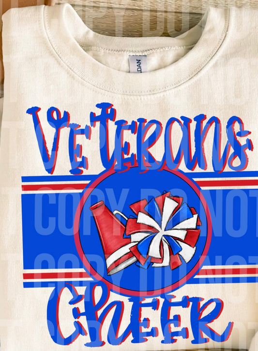 Veterans Cheer | Comfort Colors Tee