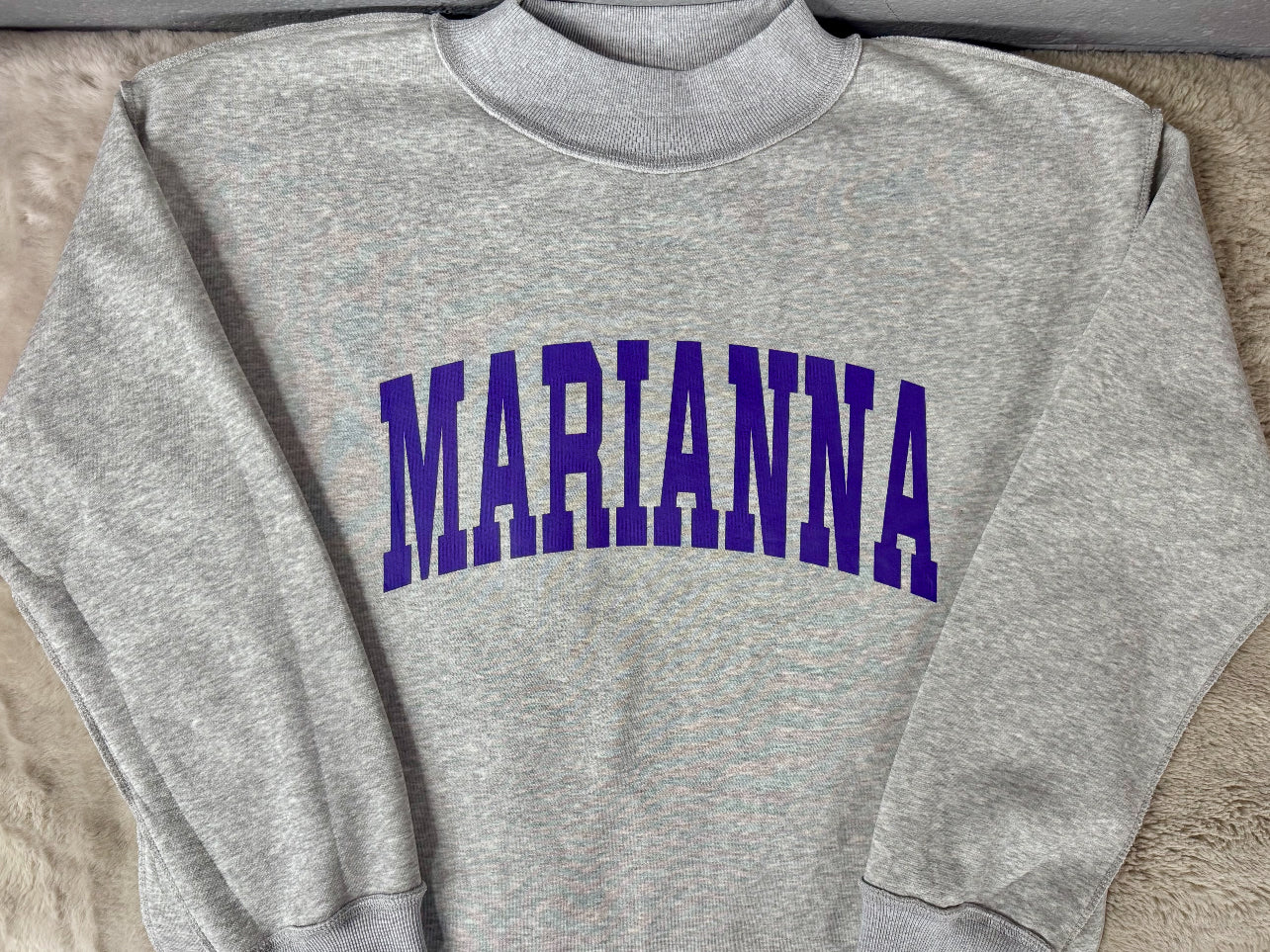 PRE-ORDER:  Marianna Bulldogs | Mock Neck Reversible Sweatshirts