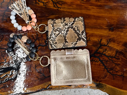 Silicone Bracelet + Wallet
