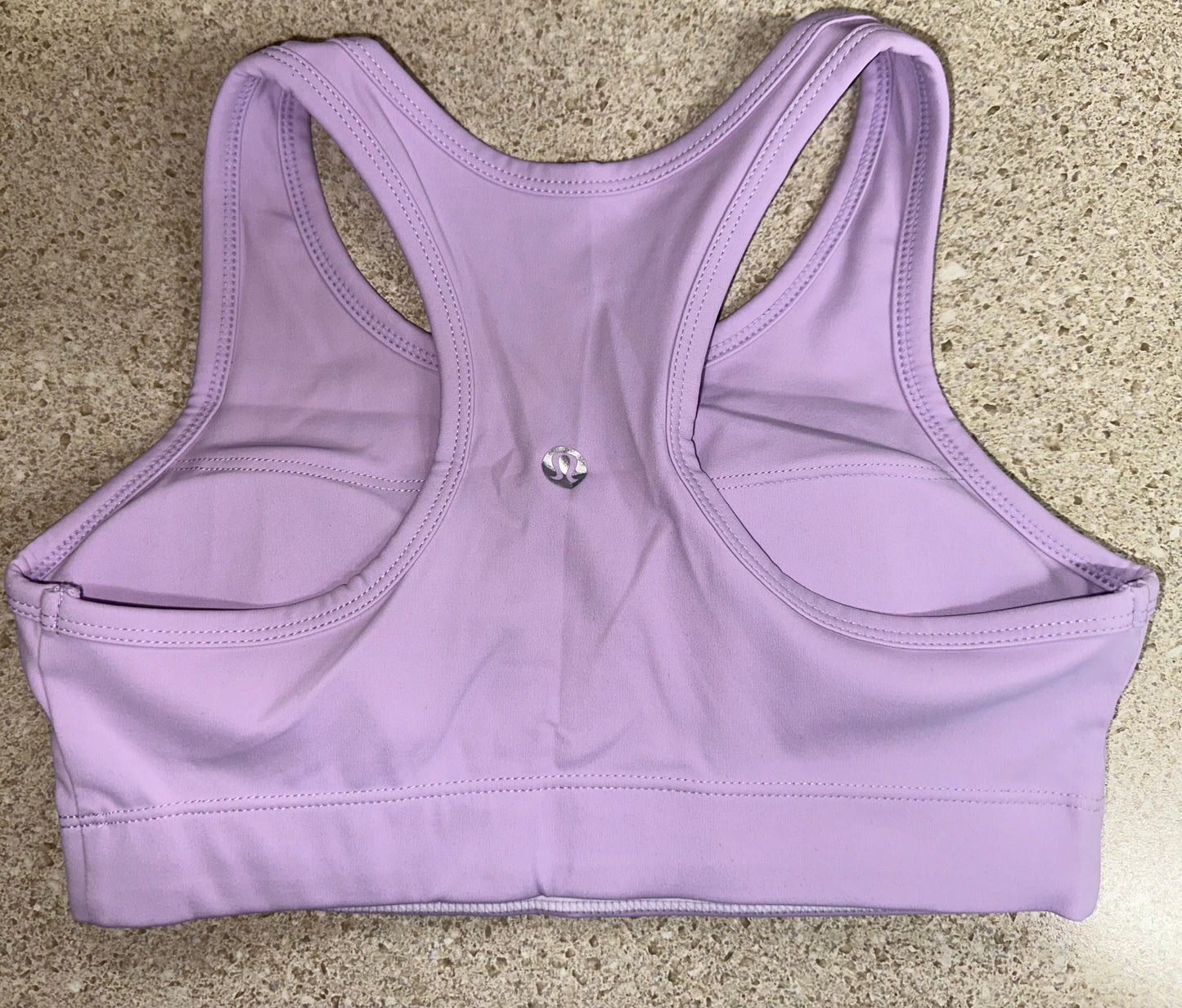 Lu-Alike Girls Purple Sports Bra