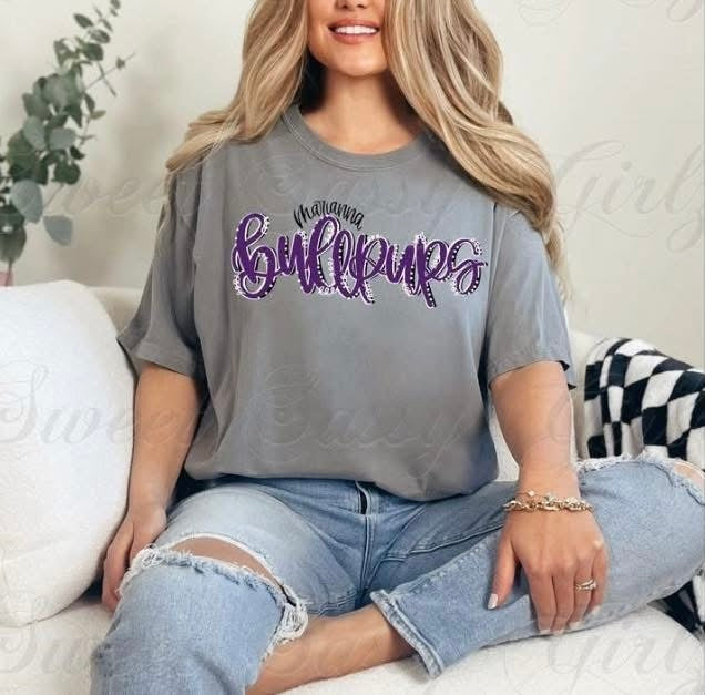 Marianna Bullpups | Comfort Colors Tee