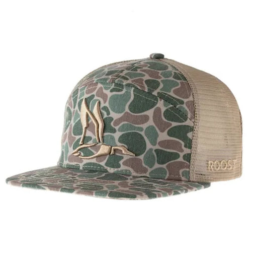 Youth Roost Camo Hi-Profile 3D Puff Duck Hat (RH-R-11Y)