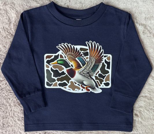 Camo + Ducks | LS Tee