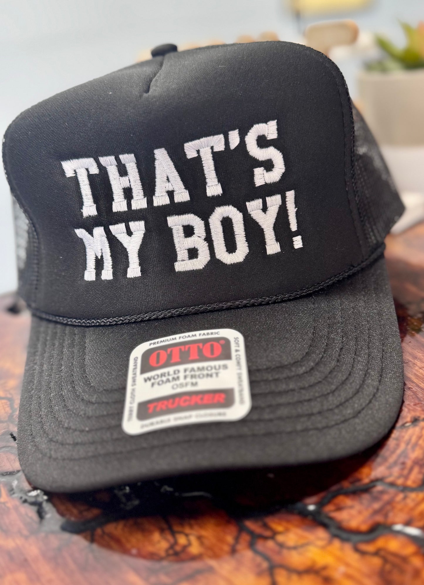 That’s My Boy!-Black Trucker Hat