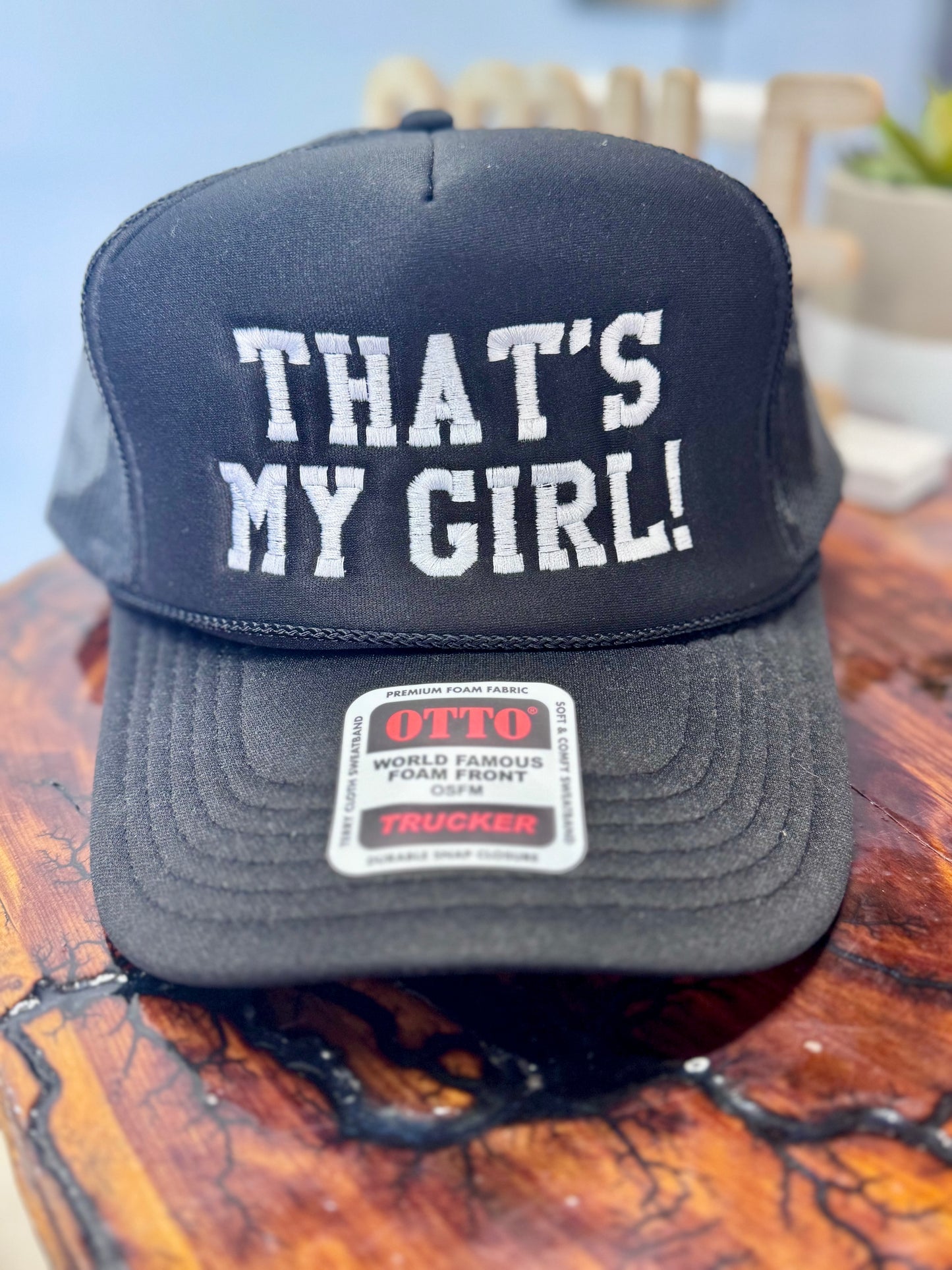 That’s My Girl!-Black Trucker Hat