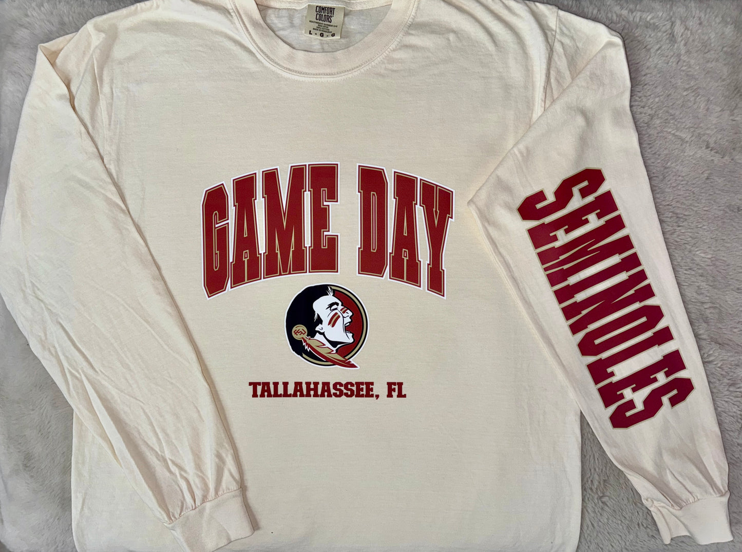 Seminoles Longsleeve Comfort Colors tee