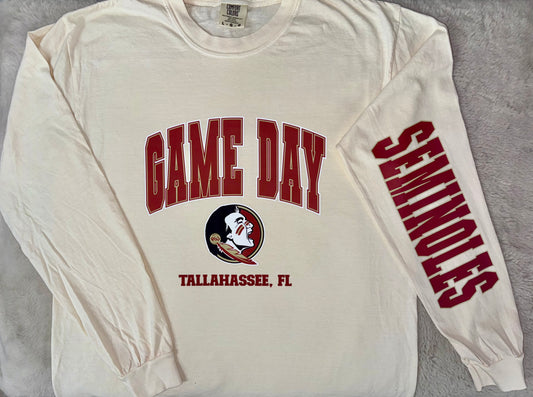 Seminoles Longsleeve Comfort Colors tee