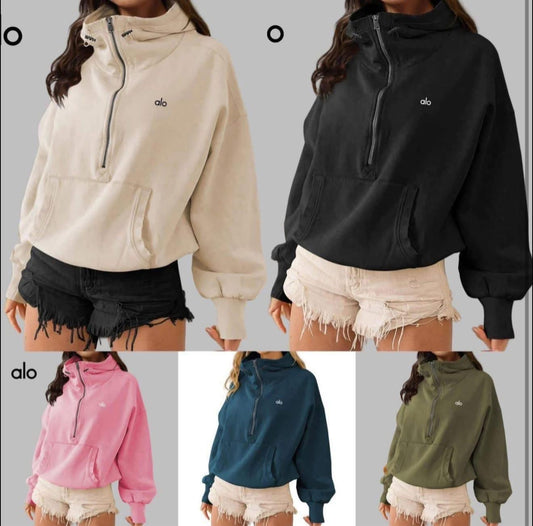 A*L*O “Alike” Half Zip