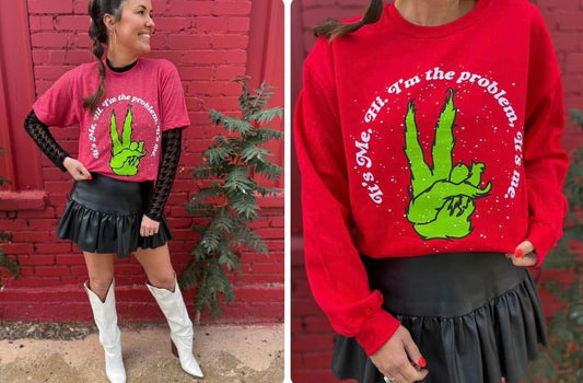 Problem Grinch Tee or Sweatshirt