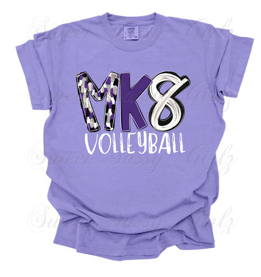 MK8 Volleyball | Comfort Colors Tee