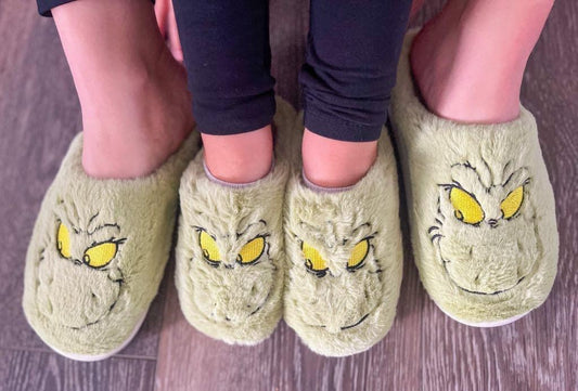 Green Man Slippers