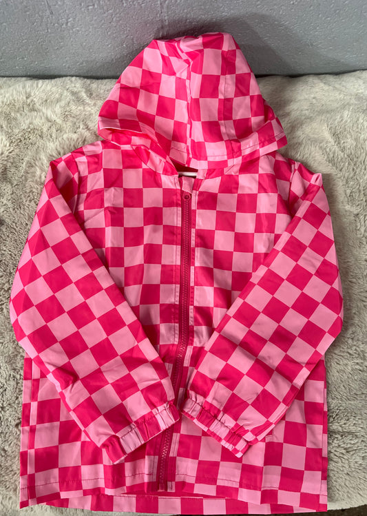 Pink Checkered Jacket