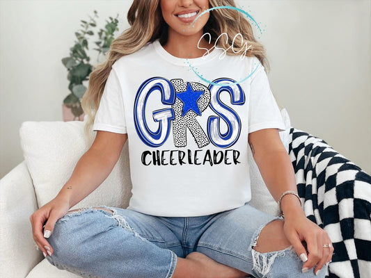 Grand Ridge Cheerleader ➕ Comfort Colors Tee