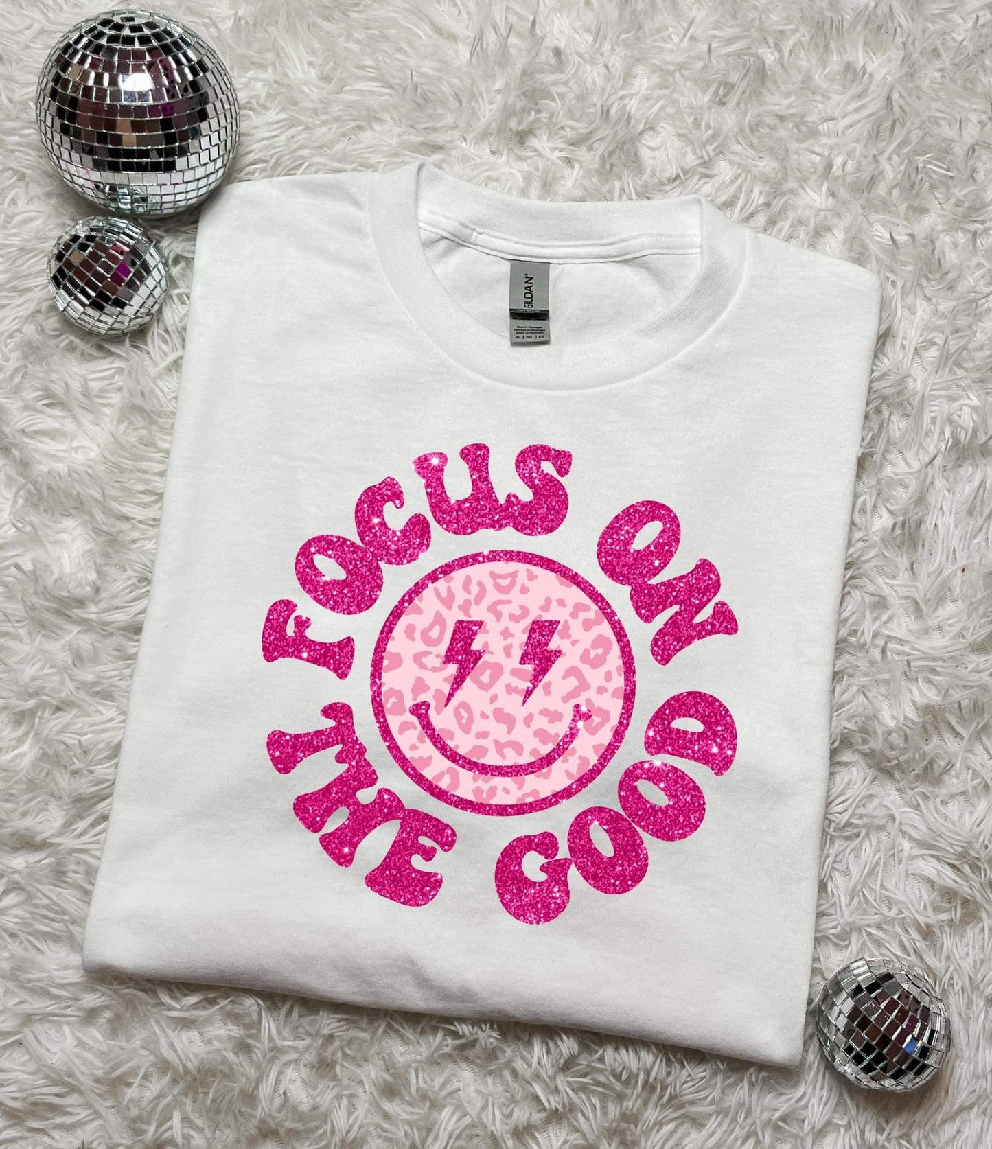 Focus On The Good Smiley Sweatshirt