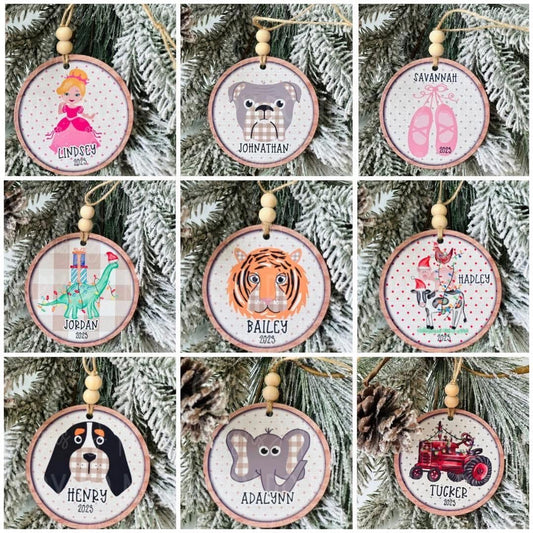 Personalized Ornaments