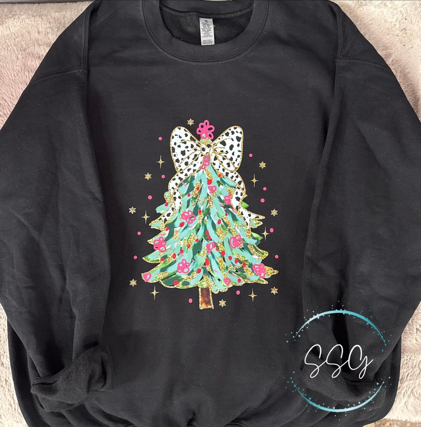 Preppy Christmas Tree | Black