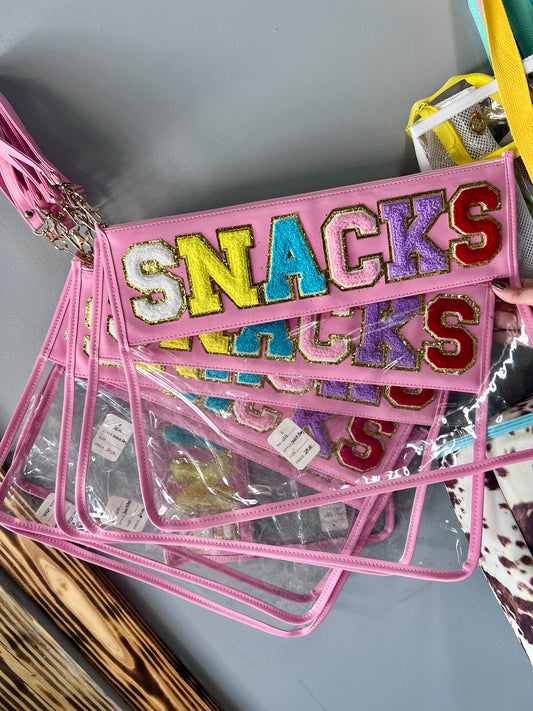 Snacks Zipper Tote