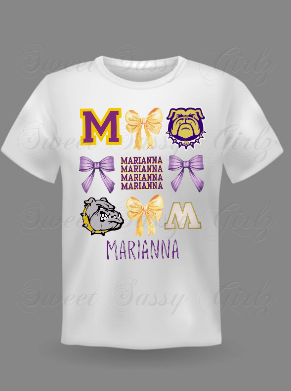 Marianna Purple/Gold {Front Design}