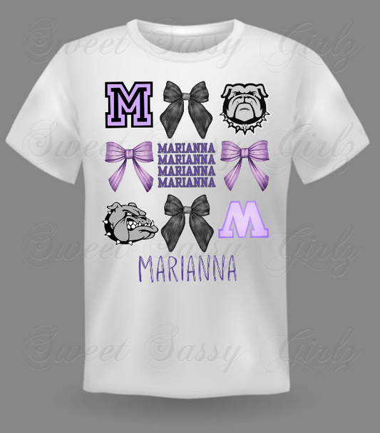 Marianna Purple/Black {Front Design}