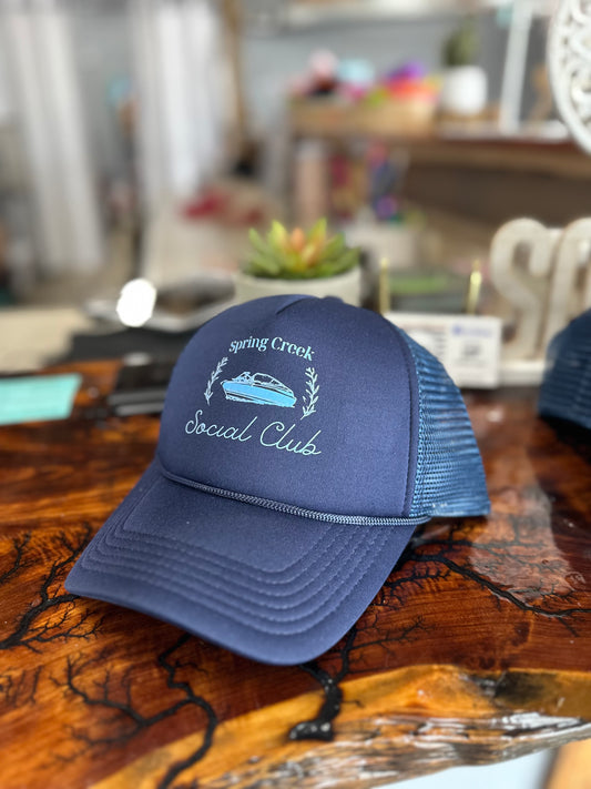 Spring Creek Social Club Trucker Hat