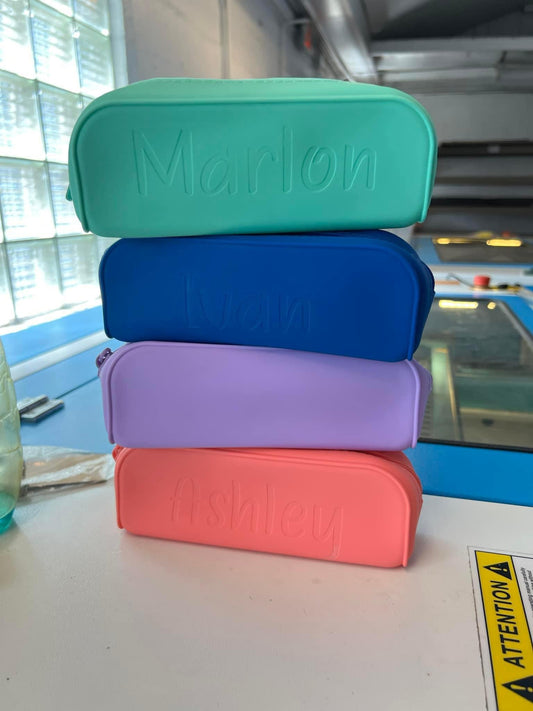 Personalized Silicone Pencil Case