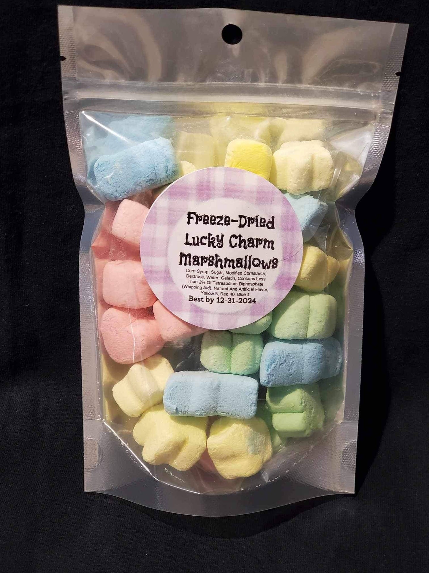 Freeze Dried Marshmallows: Lucky Charm Shapes