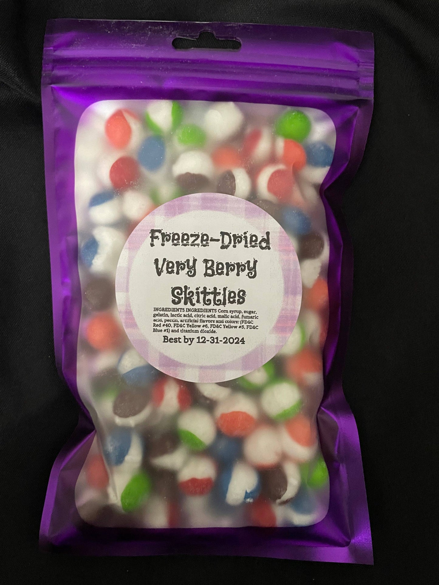 Freeze dried Skittles: Original / Large 3oz