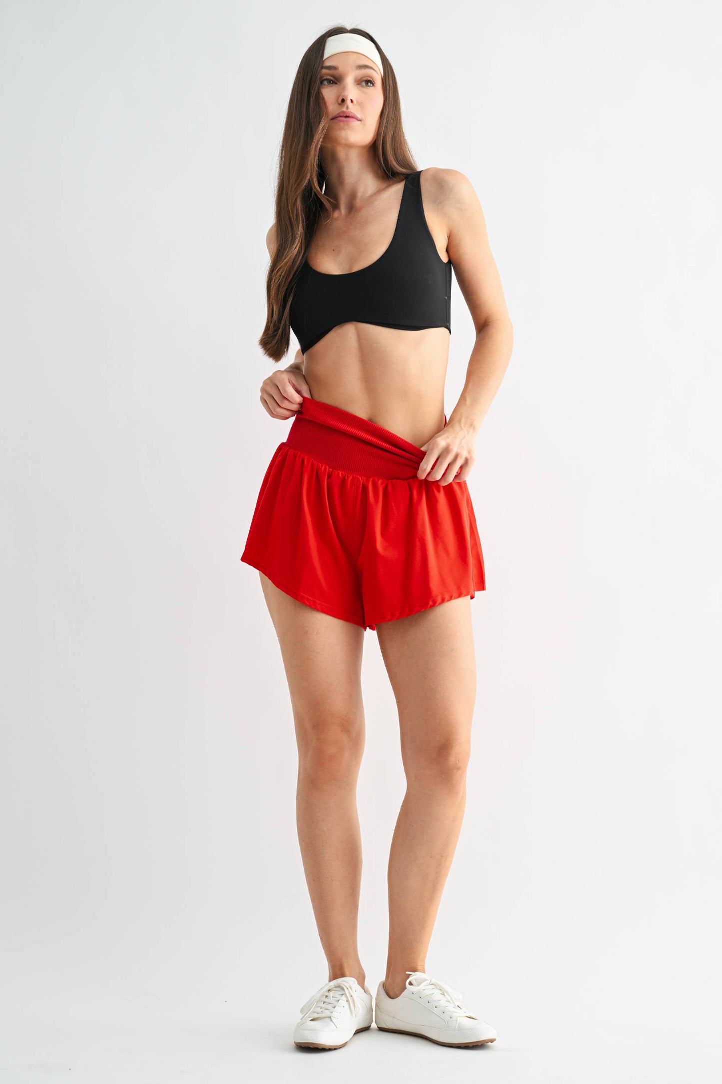 BreezeMove Compression Shorts | BLUSHED BRICK