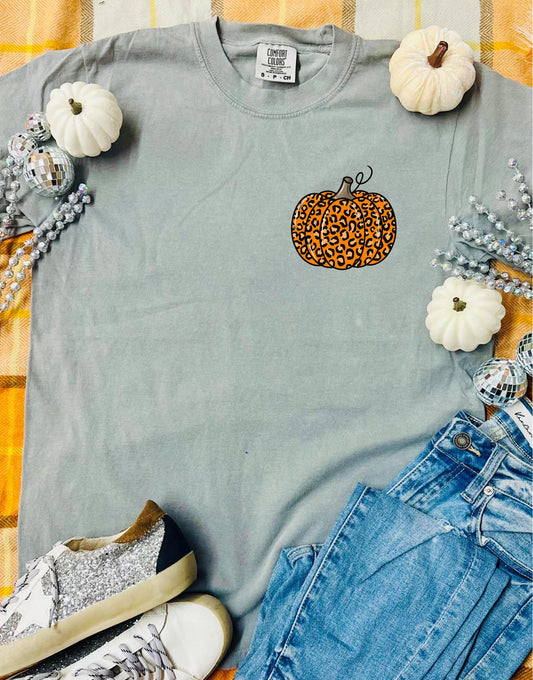 Leopard Pumpkin Orange Granite Comfort Color