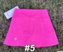 Hot Pink Lu-Alike Skirt ko