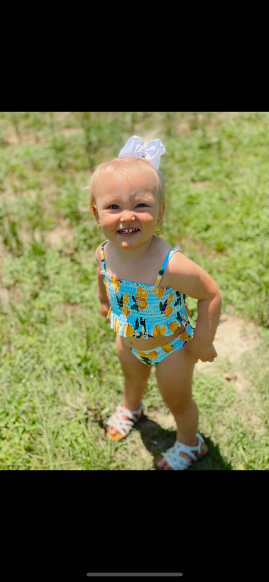 Kids Lemon Bikini