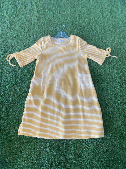 mustard tween Dress