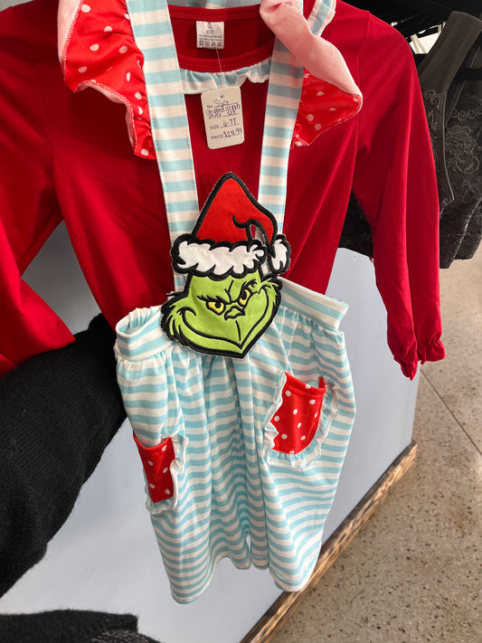 Stripped grinch set