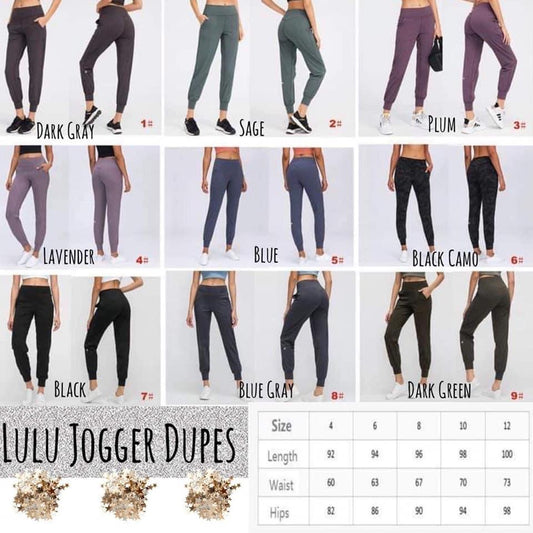 Lulu Dupe Joggers