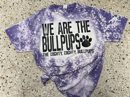 Bleached Mighty Bullpups Tee