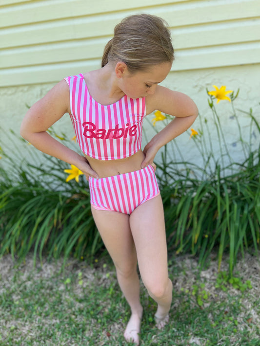 Reversible Barbie Swimsuit