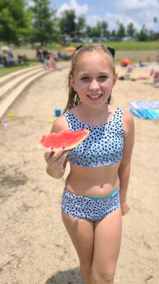 Mint Dot Swimsuit