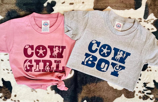 Cowboy & Cowgirl Tees