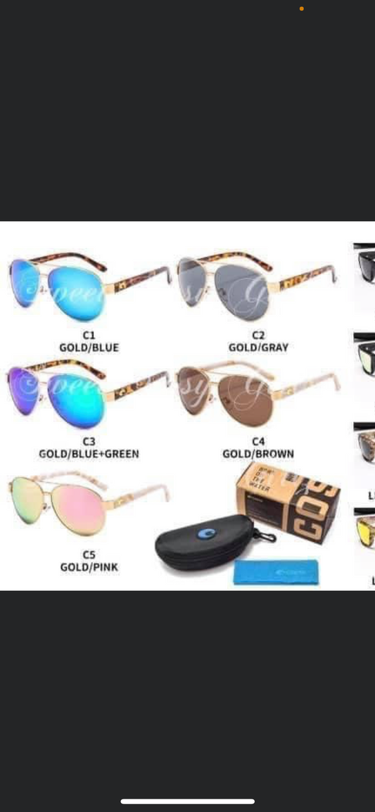 Womens Costa Inspired Sunglasses